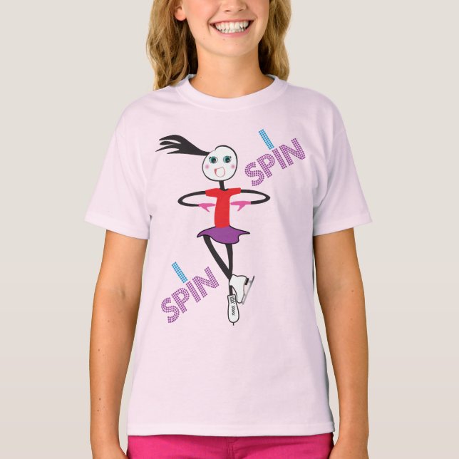 Camiseta ispin Ice Skating Tee (Anverso)