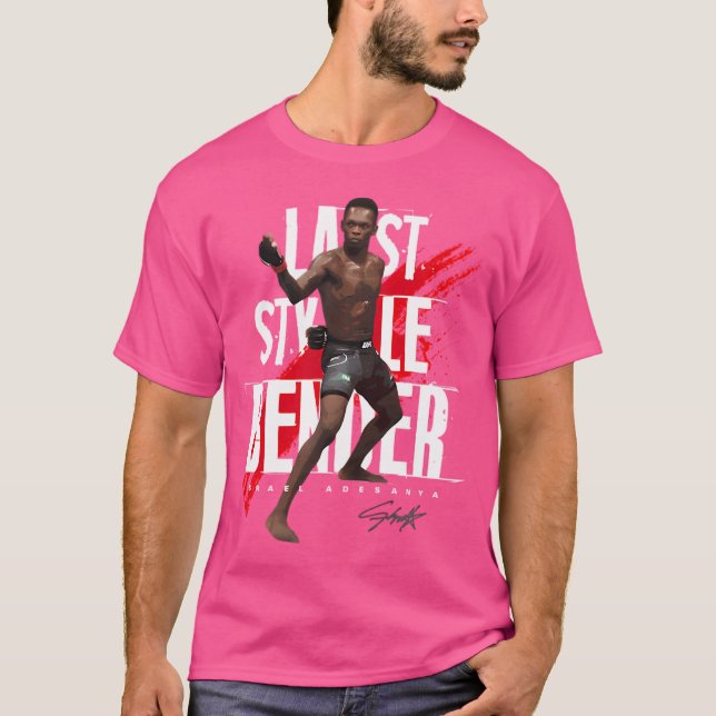 Camiseta Israel Adesanya (Anverso)