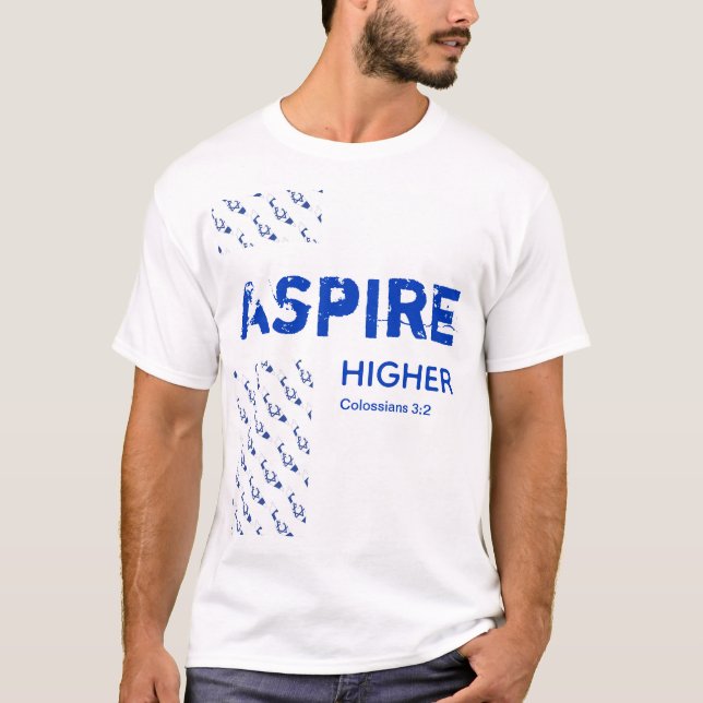 Camiseta Israel ASPIRE HIGHER (Anverso)