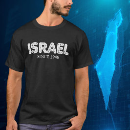 Camiseta Israel desde 1948, simple orgullo israelí