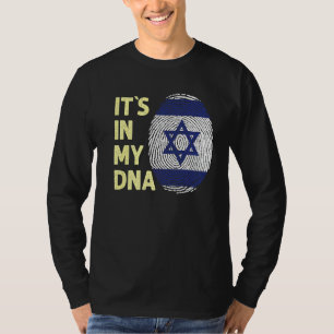 Camiseta Israel En Mi Adn Equipo De Bandera Israelí Israel