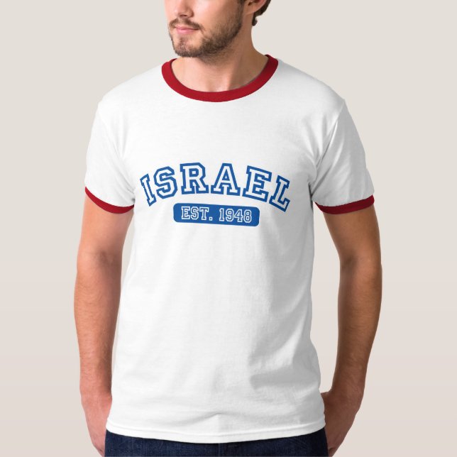 Camiseta Israel Est. 1948 (Anverso)