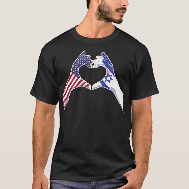 Camiseta Israel Estados Unidos Estados Unidos Estados Unido (Anverso)