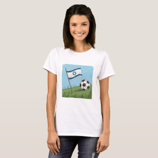 Camiseta Israel flag and soccer ball