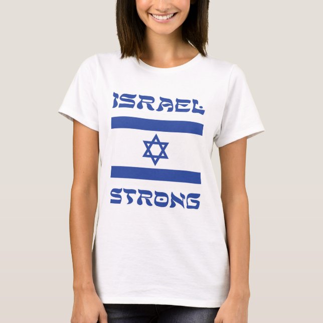Camiseta Israel fuerte (Anverso)