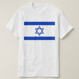 Camiseta Israel, israelí, Bandera Judío, Estrella de David
