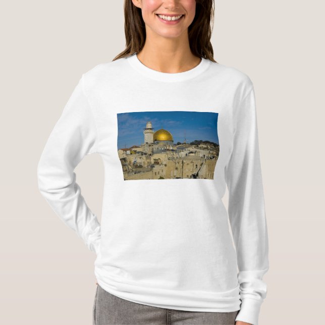 Camiseta Israel, Jerusalén, Cúpula de la Roca (Anverso)