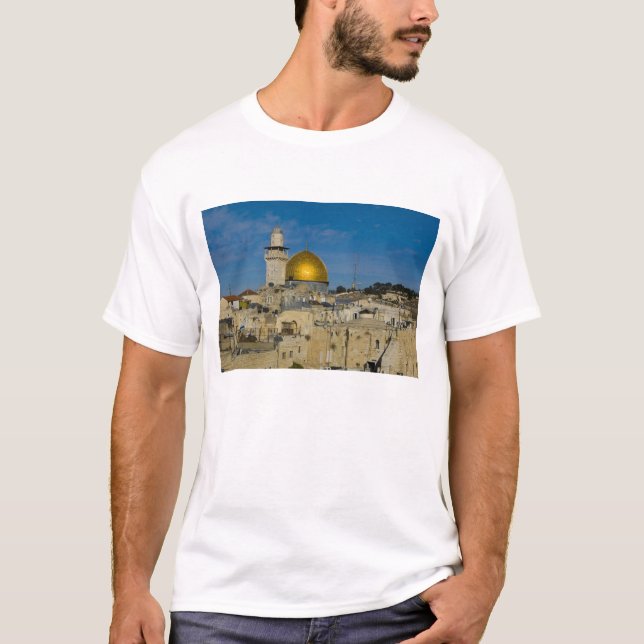 Camiseta Israel, Jerusalén, Cúpula de la Roca (Anverso)