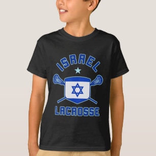 Camiseta Israel Lacrosse Bandera Israelí Lax Sticks Tee