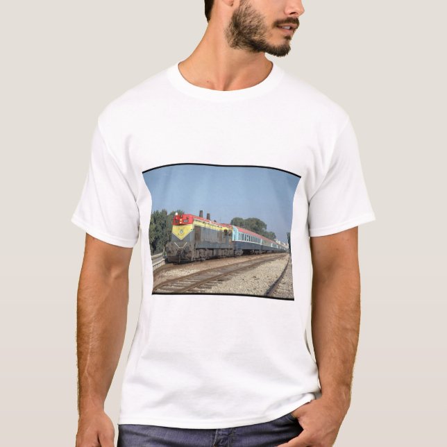 Camiseta Israel, relais EMD G12 con los train_Trains del (Anverso)