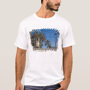 Camiseta Israel, Tel Aviv, Jaffa, escaleras, Old Jaffa