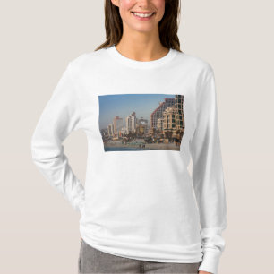 Camiseta Israel, Tel Aviv, playa, hoteles, atardecer