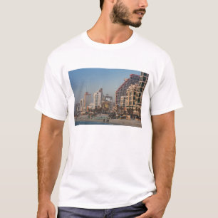 Camiseta Israel, Tel Aviv, playa, hoteles, atardecer