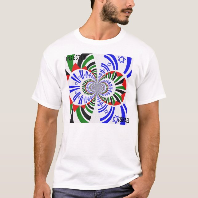 Camiseta Israel y Palestina (Anverso)