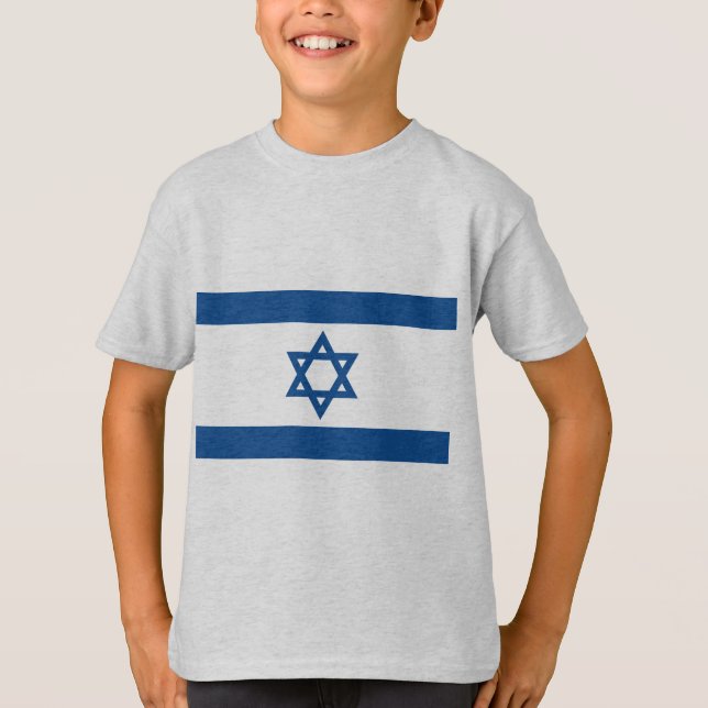 Camiseta Israel (Yale Blue), Israel (Anverso)