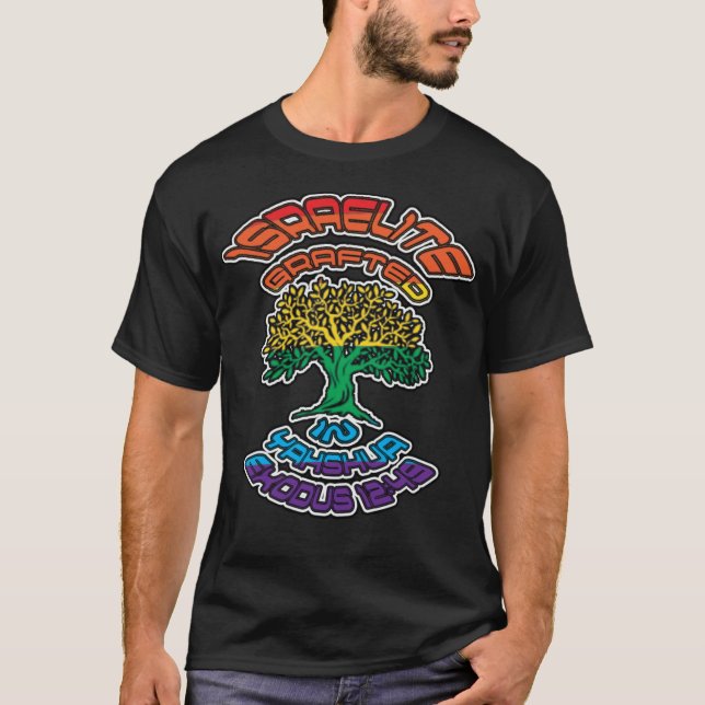 Camiseta Israelí injertado  (Anverso)