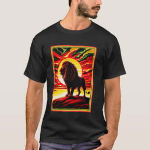 Camiseta Israelita Hebreo YHWH León de Judá Yahweh Rastafa