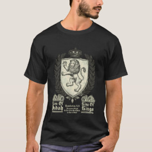 Camiseta Israelita Hebreo YHWH León de Judá Yahweh Rastafa