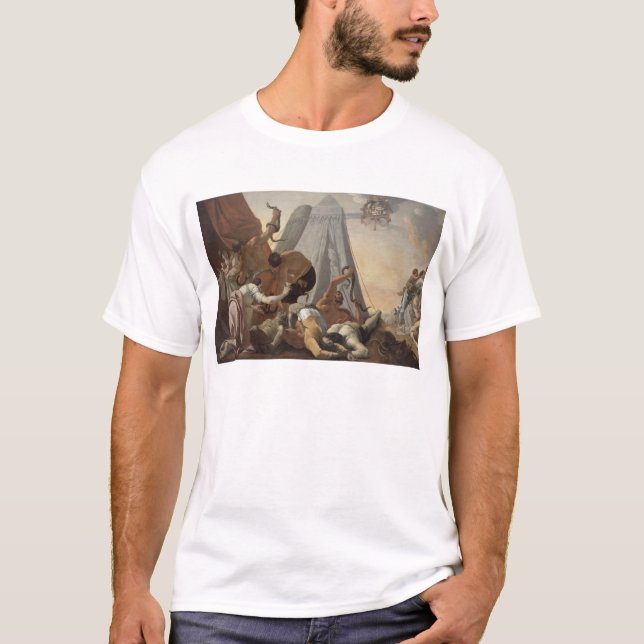 Camiseta Israelites afligidos con la serpiente descarada (Anverso)