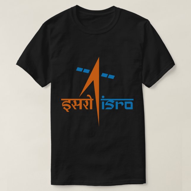 Camiseta ISRO - Organización de Investigación Espacial de l (Diseño del anverso)