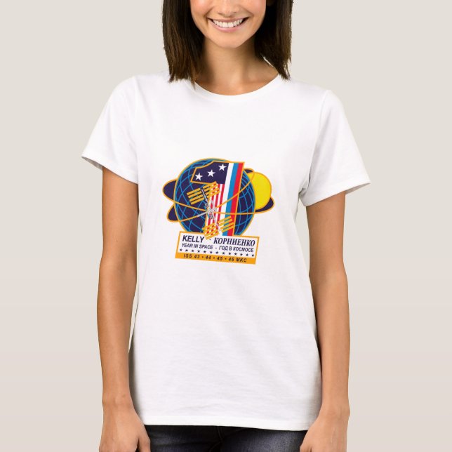 Camiseta ISS Exp 1 año (Anverso)