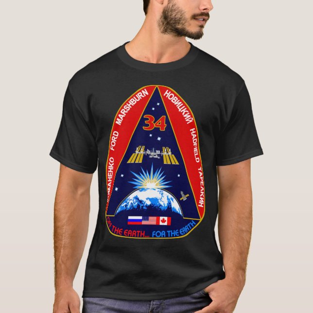 Camiseta ISS Exp 34 (Anverso)