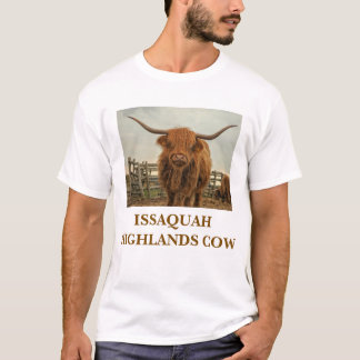 Camiseta ISSAQUAH HIGHLANDS "vaca"