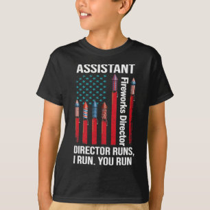 Camiseta Istant Director De Fuegos Artificiales Día De Inde