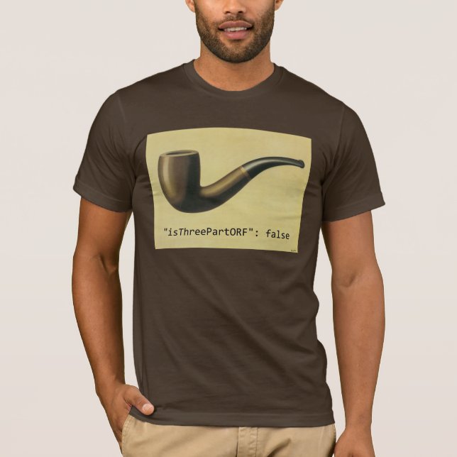 Camiseta isThreePartORF (Anverso)