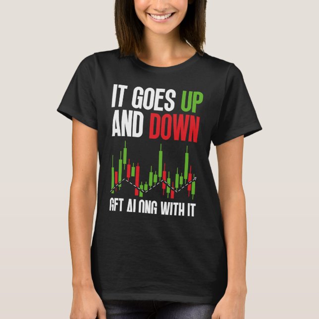 Camiseta It Goes Up And Down  Get Along With It BACKPRINT F (Anverso)