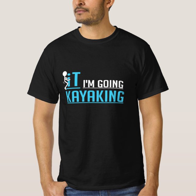 Camiseta IT Me Voy A Kayak (Anverso)