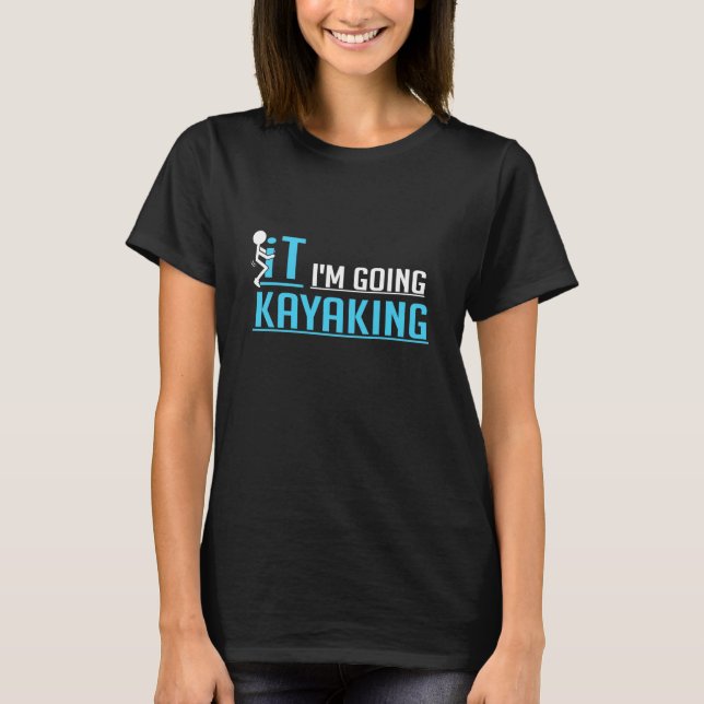 Camiseta IT Me Voy A Kayak (Anverso)