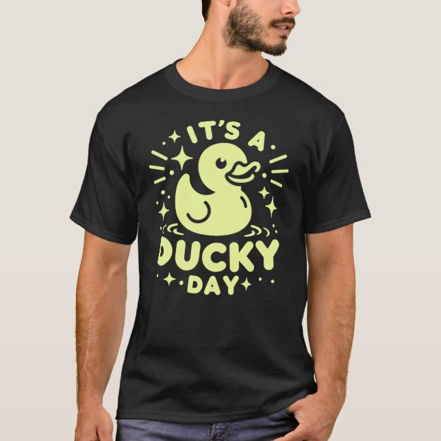 Camiseta It’s a Ducky Day Rubber Duck (Anverso)