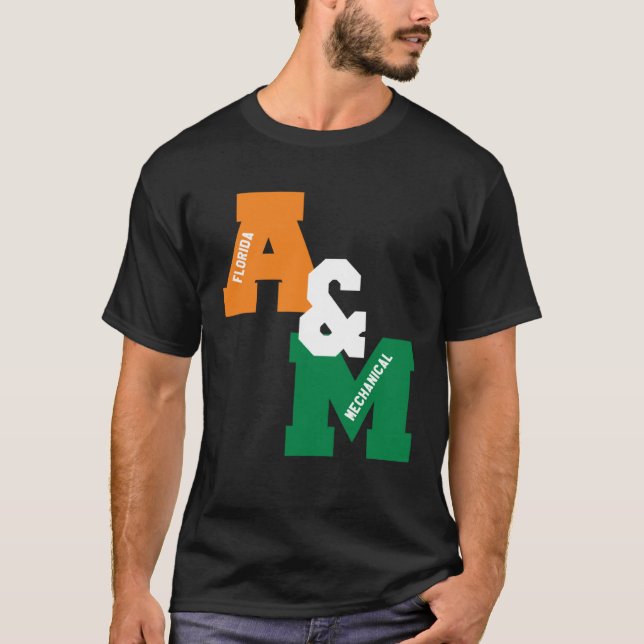 Camiseta It s FAMULY A&M Collegiate Letter HBCU Pride (Anverso)