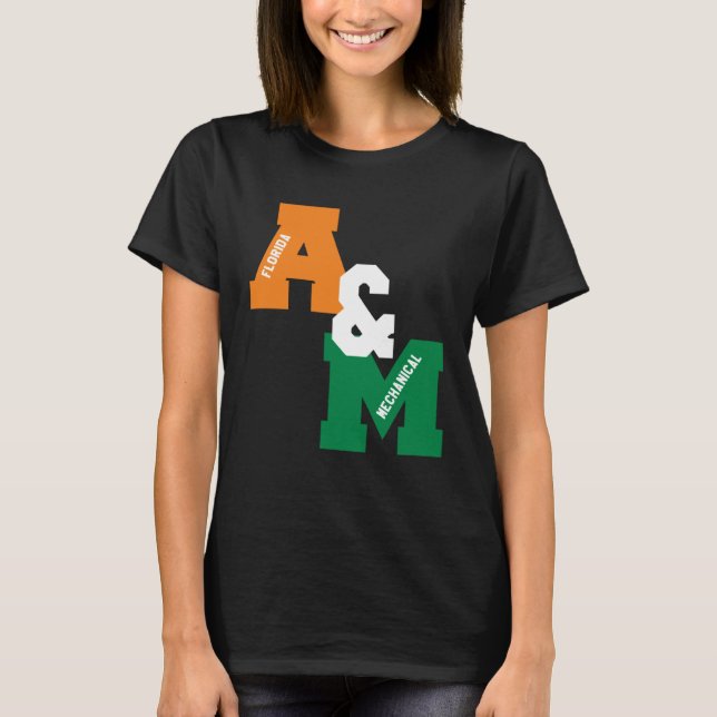Camiseta It s FAMULY A&M Collegiate Letter HBCU Pride (Anverso)