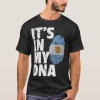 IT_S IN MY DNA Argentina Flag Pride National Count