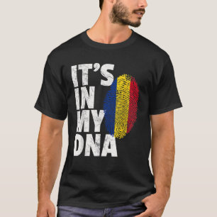 Camiseta IT S IN MY DNA Romaní Bandera Hombres Mujeres Niño