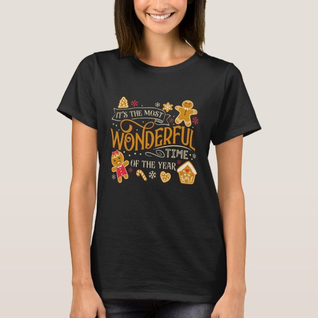 Camiseta It’s the Most Wonderful Time of the Year – Cute Gi (Anverso)