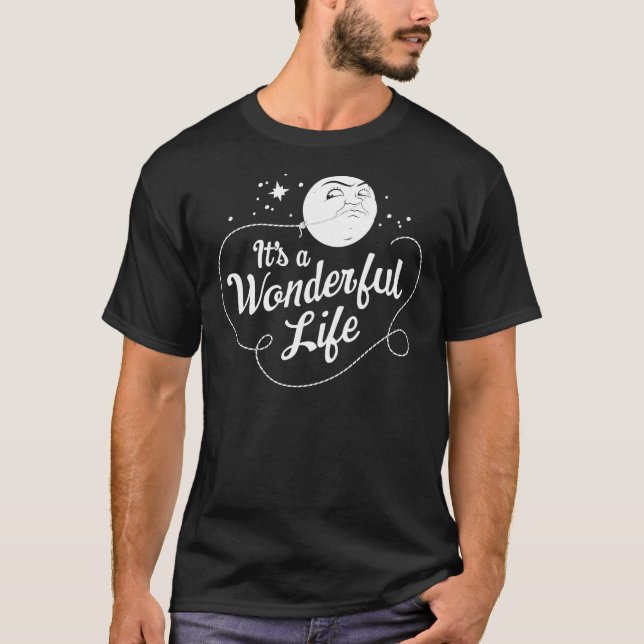Camiseta It&x27;es una vida maravillosa - Título de camiset (Anverso)