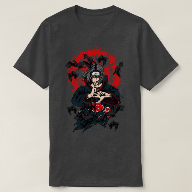 Camiseta Itachi Genjutsu Fanart (Diseño del anverso)