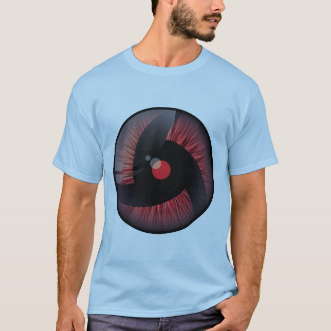 Camiseta Itachi Mangekyou Sharingan T-Shirt (Anverso)