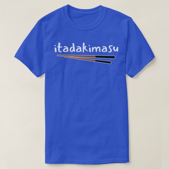 Camiseta Itadakimasu (Diseño del anverso)