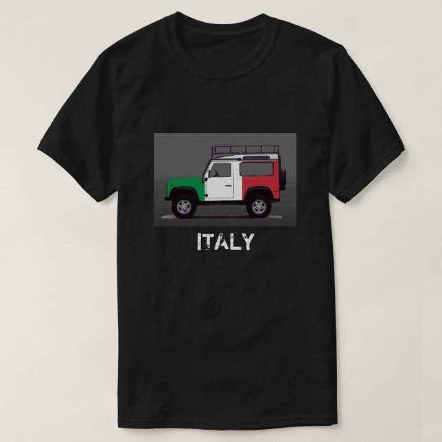 CAMISETA ITALIA (Diseño del anverso)