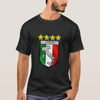 Camiseta Italia 4 regalos del fútbol de los campeones del