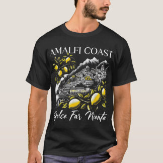 Camiseta Italia Amalfi Coast Lemon Souvenier Italia