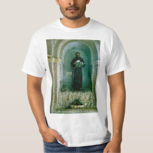 Camiseta Italia, Assisi, estatua de St Francis de Assisi