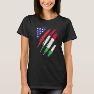 Camiseta Italia Bandera Americana Groenlandia Estados Unido