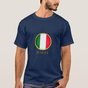 Camiseta Italia - Bandera Italiana