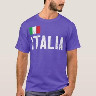 Camiseta Italia Bandera Italiana Italiano Familia Italiana