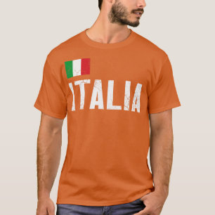 Camiseta Italia Bandera Italiana Italiano Familia Italiana